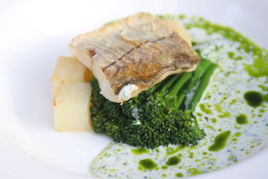 steamed broccoli on a plate