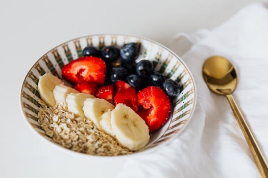 Bowl of mixed berries