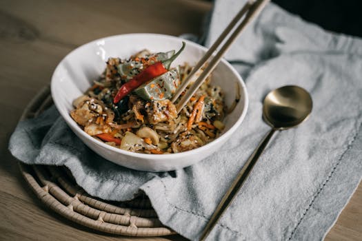 colorful bowl of cooked amaranth