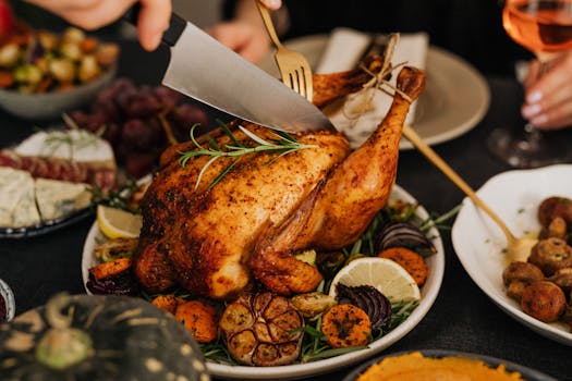 Zinc-rich foods on a table