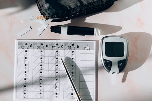 food and symptom tracking chart