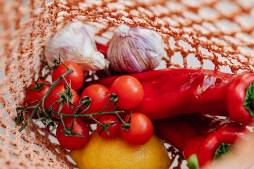 nutrient-rich salad with various vegetables