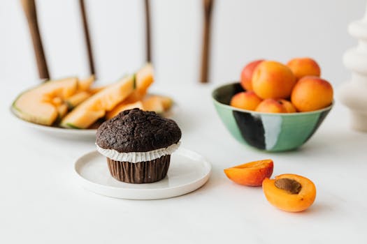 healthy meal with sweet potatoes and greens