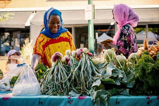 local farmer’s market