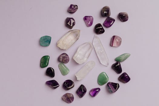 variety of minerals